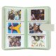 Instax Mini Film Photo Book Album 108 Pockets for Fujifilm Instax Film 7/8/9/10/11/12/Evo (Mint Green)