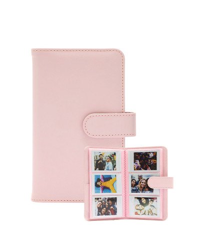Instax Mini Film Photo Book Album 108 Pockets for Fujifilm Instax Film 7/8/9/10/11/12/Evo (Blossom Pink) Instax Mini Film Photo Book Album 108 Pockets for Fujifilm Instax Film 7/8/9/10/11/12/Evo (Blossom Pink)