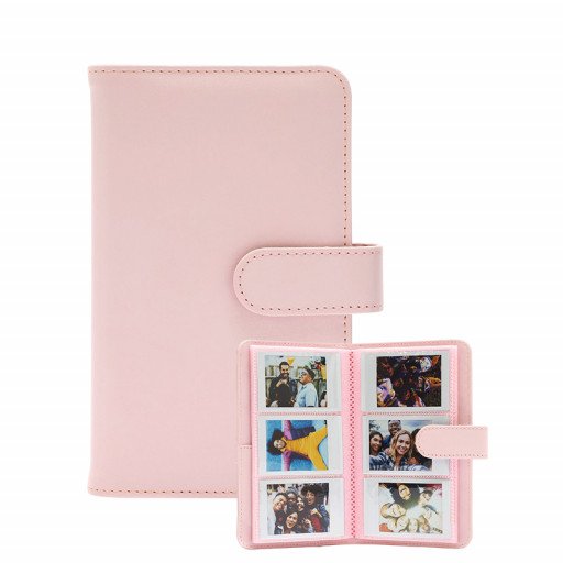 Instax Mini Film Photo Book Album 108 Pockets for Fujifilm Instax Film 7/8/9/10/11/12/Evo (Blossom Pink) Instax Mini Film Photo Book Album 108 Pockets for Fujifilm Instax Film 7/8/9/10/11/12/Evo (Blossom Pink)
