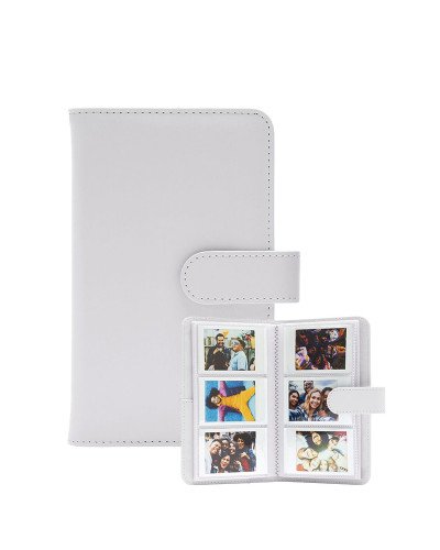 Instax Mini Film Photo Book Album 108 Pockets for Fujifilm Instax Film 7/8/9/10/11/12/Evo (Clay White) Instax Mini Film Photo Book Album 108 Pockets for Fujifilm Instax Film 7/8/9/10/11/12/Evo (Clay White)