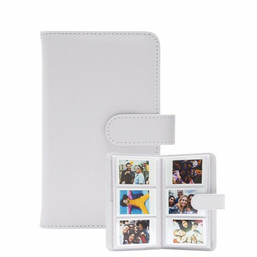Instax Mini Film Photo Book Album 108 Pockets for Fujifilm Instax Film 7/8/9/10/11/12/Evo (Clay White) Instax Mini Film Photo Book Album 108 Pockets for Fujifilm Instax Film 7/8/9/10/11/12/Evo (Clay White)