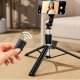 Selfie Stick R1-L with Tripod Stand 67 Inch Long with 7 Section Stable Base Bluetooth Remote