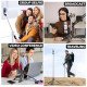 Selfie Stick R1-L with Tripod Stand 67 Inch Long with 7 Section Stable Base Bluetooth Remote