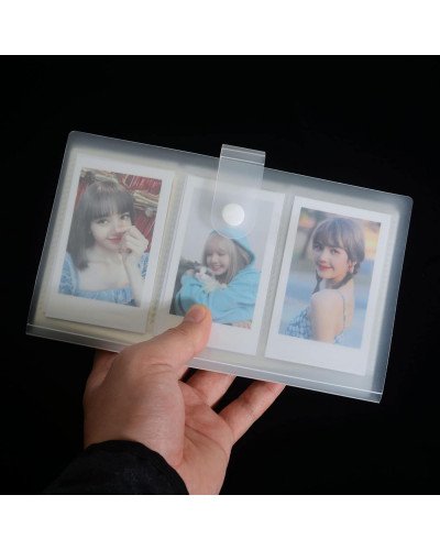 Instax Mini Film Transparent Photo Book Album 240 Pockets for Fujifilm Instax Film 7/8/9/10/11/12/Evo