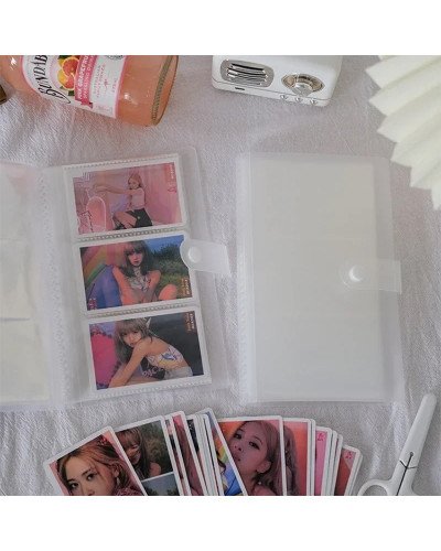 Instax Mini Film Transparent Photo Book Album 240 Pockets for Fujifilm Instax Film 7/8/9/10/11/12/Evo
