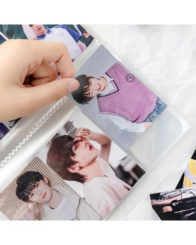 Instax Mini Film Transparent Photo Book Album 240 Pockets for Fujifilm Instax Film 7/8/9/10/11/12/Evo