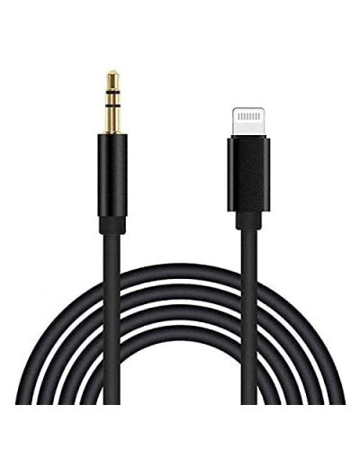TRS-to-Lightning 3.5mm Adapter Audio Cable 1M