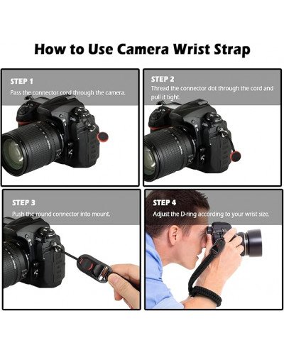 Camera Wrist Strap Lanyard Adjustable Nylon Hand Wrist Straps for DJI Osmo Pocket 3 and Camera Camera Wrist Strap Lanyard Adjustable Nylon Hand Wrist Straps for DJI Osmo Pocket 3 and Camera