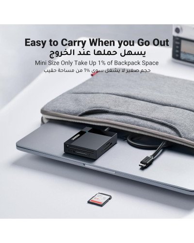 UGREEN 4in1 USB-C Card Reader For SD/TF/CF/MS Quad Card Reading UGREEN 4in1 USB-C Card Reader For SD/TF/CF/MS Quad Card Reading