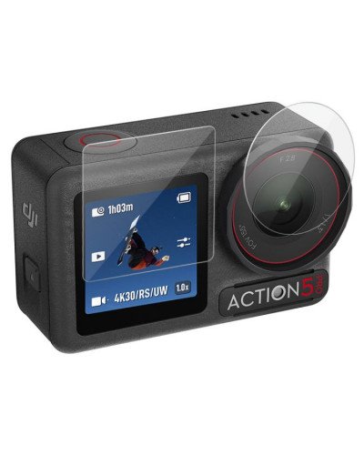 Tempered Glass LCD Screen Protector for DJI Osmo Action 5 Pro Tempered Glass LCD Screen Protector for DJI Osmo Action 5 Pro