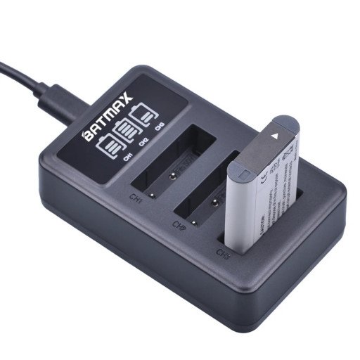 NP BX1 USB 3 Slots Camera Battery Charger
