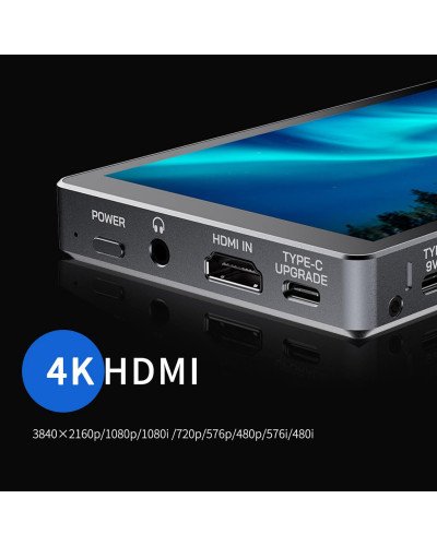 FeelWorld P6XL 6" 1200nit On-Camera Field Monitor with Built-In Battery