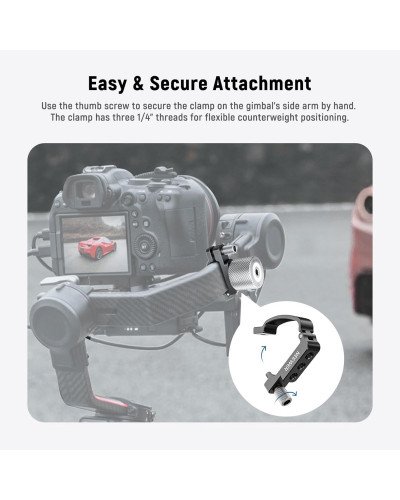 NEEWER GA008 Gimbal Counterweight And Clamp Set For DJI