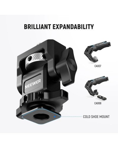 NEEWER MA002 Field Monitor Holder with Cold Shoe Mount