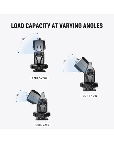 NEEWER MA002 Field Monitor Holder with Cold Shoe Mount