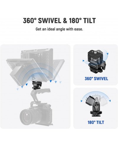 NEEWER MA006 Field Monitor Holder with Cold Shoe Mount