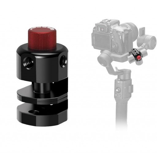 Gimbal Counterweight Clip with 7x1/4 Threaded Holes for DJI Ronin S for Zhiyun Crane