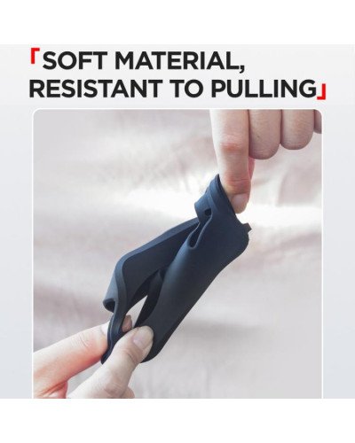 Silicone Case Anti-Scratch Shockproof Full Body For DJI Osmo 360 (Black)