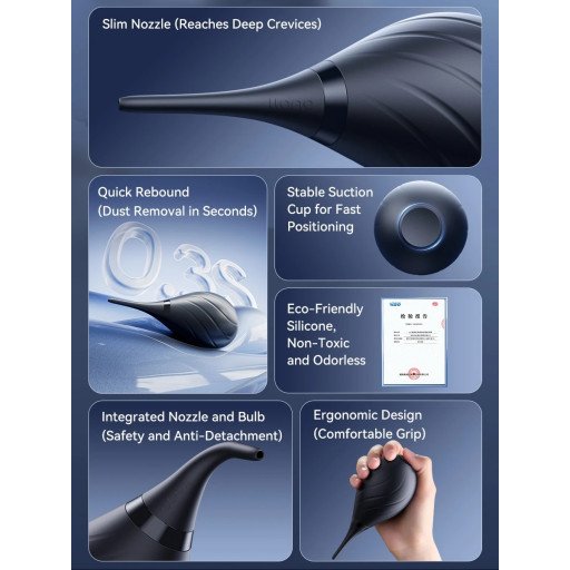 Silicone Super Air Blower Blaster Pump Dust Cleaner Silicone Super Air Blower Blaster Pump Dust Cleaner