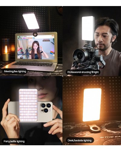 M19 Bi-Color 5W LED Fill Light Portable Adjustable Light