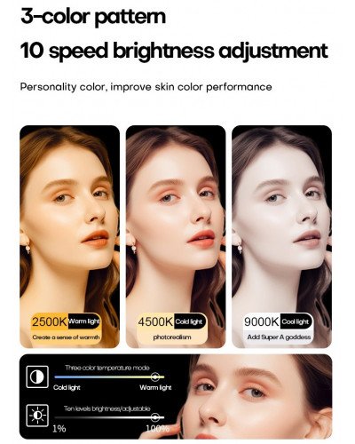 M19 Bi-Color 5W LED Fill Light Portable Adjustable Light