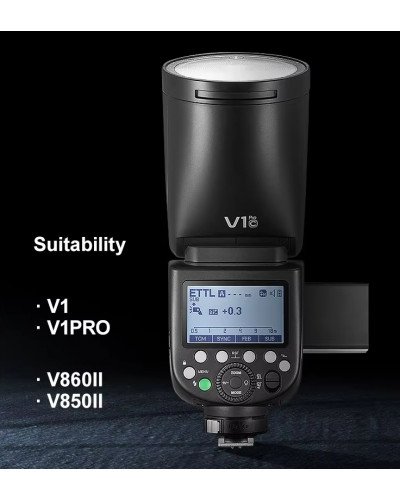 VB30C Battery Pack for Godox V1/V1PRO/V860Ⅱ/V850Ⅱ Camera Speedlite Flash