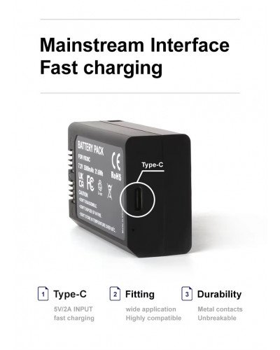 VB30C Battery Pack for Godox V1/V1PRO/V860Ⅱ/V850Ⅱ Camera Speedlite Flash