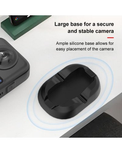 Silicone Base Stand Car With 3M Sticker For DJI Osmo 360 Silicone Base Stand Car With 3M Sticker For DJI Osmo 360