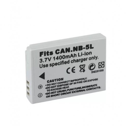 NB-5L Replacement LI-ON Digital Camera Battery 1400mAh