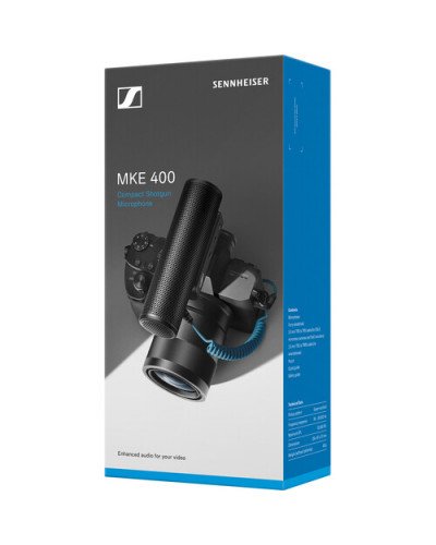 Sennheiser MKE 400 Camera-Mount Shotgun Microphone