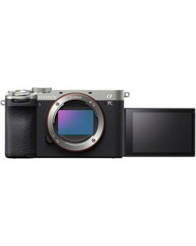 Sony a7C II Mirrorless Camera with 28-60mm Lens (Silver)