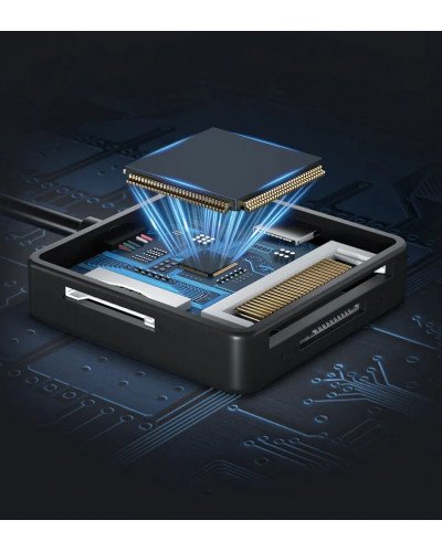 Multifunction 4in1 Card Reader Support SD/TF/CF/MS Card Reader