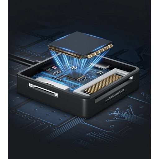 Multifunction 4in1 Card Reader Support SD/TF/CF/MS Card Reader