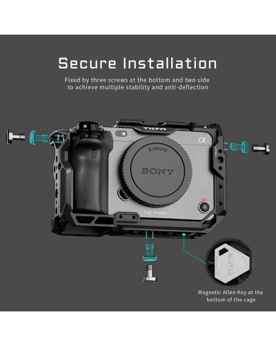 Tilta Full Camera Cage V2 for Sony FX3 & FX30 (TA-T16-FCC-B)