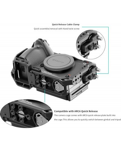 Tilta Full Camera Cage V2 for Sony FX3 & FX30 (TA-T16-FCC-B)