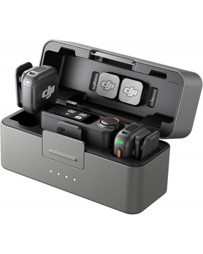 DJI Mic 3 2-Person Compact Wireless Microphone System/Recorder for Camera & Smartphone