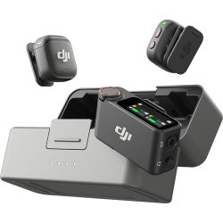 DJI Mic 3 2-Person Compact Wireless Microphone System/Recorder for Camera &amp; Smartphone