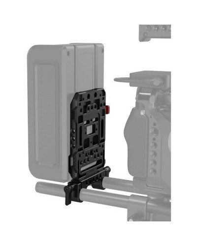 SmallRig V Mount Battery Plate with Dual 15mm Rod Clamp SmallRig V Mount Battery Plate with Dual 15mm Rod Clamp