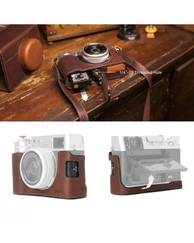 SmallRig Leather Half Case Kit for FUJIFILM X100VI