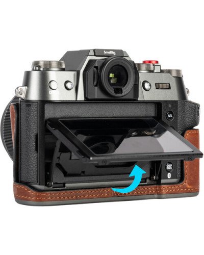 SmallRig Leather Half Case Kit for FUJIFILM X-T50 (Brown) SmallRig Leather Half Case Kit for FUJIFILM X-T50 (Brown)