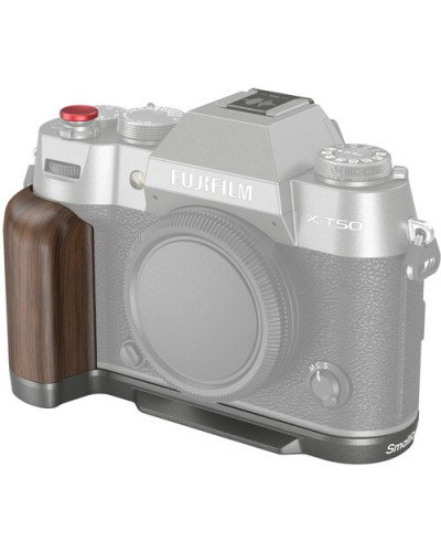 SmallRig Wooden L-Shape Grip for FUJIFILM X-T50 (Charcoal Silver)