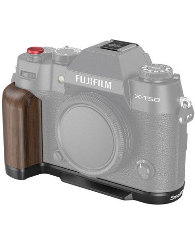 SmallRig Wooden L-Shape Grip for FUJIFILM X-T50 (Black)