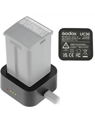 Godox UC30 PD Battery Charger for AD200Pro AD200ProII AD300Pro