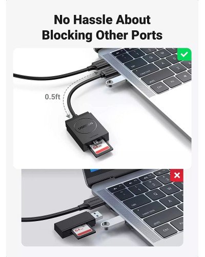 UGREEN 2-in-1 USB 3.0 SD/TF Card Reader