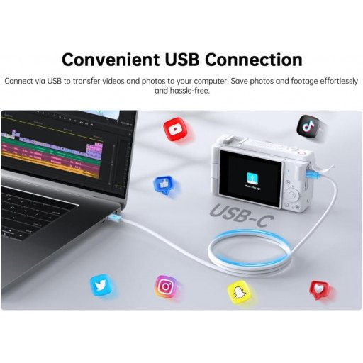 SJCAM ZV200 12MP Digital Camera (Black)