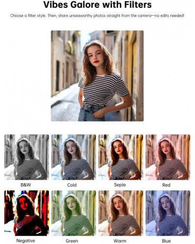 SJCAM ZV200 12MP Digital Camera (White)