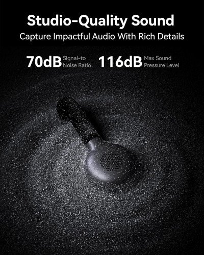 Hollyland LARK M2S Combo 2-Person Wireless Microphone System for Cameras and Mobile Devices