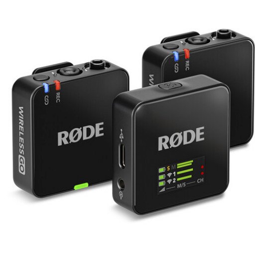 RODE Wireless GO (Gen 3) 2-Person Compact Digital Wireless Microphone System/Recorder