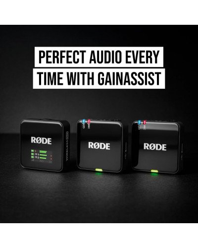 RODE Wireless GO (Gen 3) 2-Person Compact Digital Wireless Microphone System/Recorder