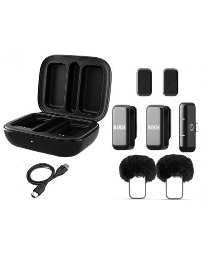 RODE Wireless Micro 2-Person Ultracompact Wireless Microphone System with USB-C Connector